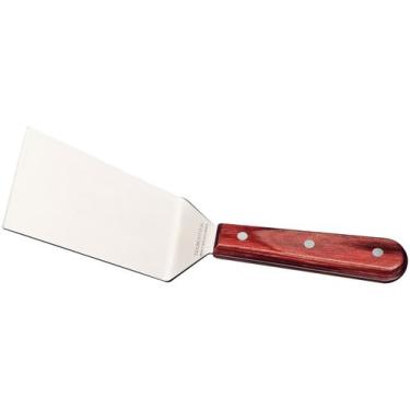 Imagem de Espátula para Fritura Inox Tramontina - Polywood, Vermelho