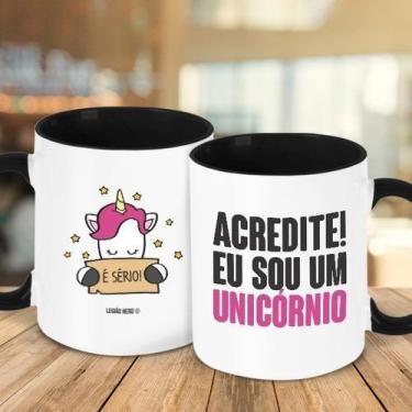 Imagem de Caneca Decorativa Divertida - Acredite Eu Sou Um Unicórnio - Legiao Ne
