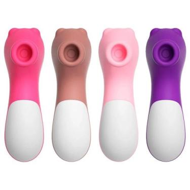 Imagem de Estimulador Usb Clitóris Urso 10 Pulsações Youvibe Vipmix, CHOCOLATE