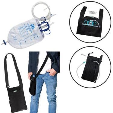 Imagem de Kit Coletor De Urina + Bolsa Com Alça Ajustável Acompanha - Artipé