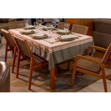Imagem de Toalha de Mesa Retangular 1,40x2,50cm - Cachimere Decor, Girasol