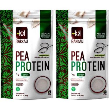 Imagem de Kit 2 Pea Protein Coco Rakkau 600g - Vegano - Proteína