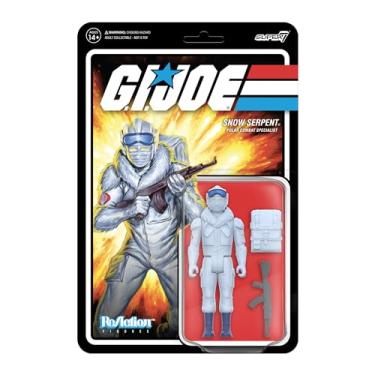 Imagem de Super7 G.I. Joe Cobra Snow Serpent - 3.75" G.I. Joe Action Figure with Accessory Classic Cartoon Collectibles and Retro Toys
