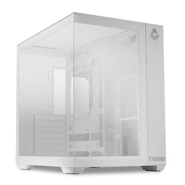 Imagem de Gabinete Gamer Mancer CV500, Mid Tower, Lateral De Vidro, Branco, MCR-