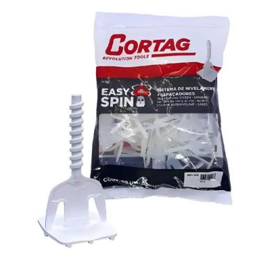 Imagem de Espaçador Nivelador Easy Spin 1,0mm Pacote 50 Unid. Cortag