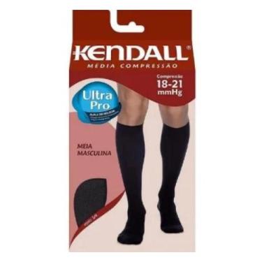 Imagem de Meia masculina media compressão com ponteira 18-21mmhg KENDALL, G