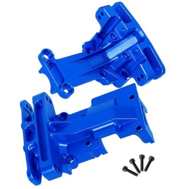 Imagem de hopsupRC Gearbox Upgrades Parts Front Rear Wave Box Gearbox Upper Shell Cover for 1/5 X-MAXX 8S,1/6 4WD XRT 8S Monster Truck RC Car,Navy Blue