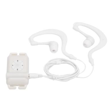 Imagem de Leitor de MP3 à Prova D'água, Fone de Ouvido de Natação à Prova D'água IPX8 Com Bateria Recarregável de 130mAh, Reprodutor de Música Portátil MP3 WMA para Esportes, Natação (8GB)