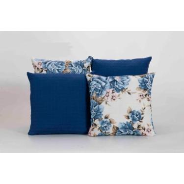 Imagem de Kit 6 Capas Almofadas Lindas Decorativas Sala Sofá C/ Ziper - JH Enxov
