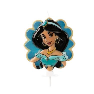 Imagem de Vela Princesa - Jasmine - 1 unidade - Silver Festas - Rizzo