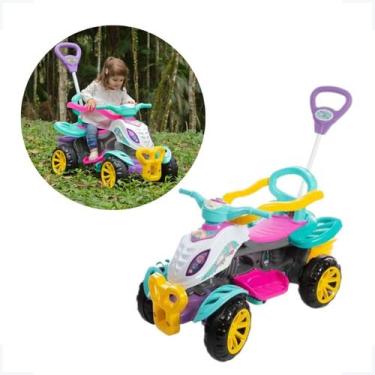 Imagem de Quadriciclo Infantil Spider Unicornio Menina Menino Colorido - Maral 