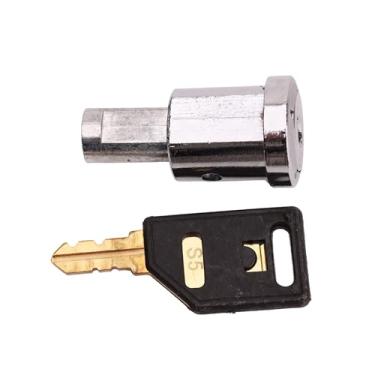 Imagem de Fechadura e chave para máquina de venda automática de chicletes de castor