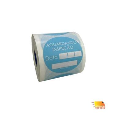 Imagem de Etiqueta Controle de Qualidade Inspeção 60x60mm - 500 unidades - Etiqu