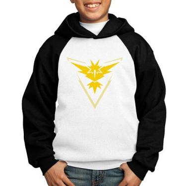 Imagem de Moletom Infantil Team Instinct - Foca na Moda, Branco, Preto, 2