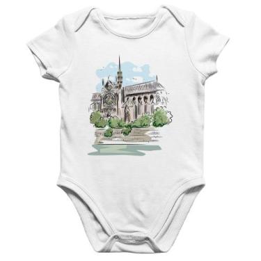 Imagem de Body Bebê Algodão Catedral de Notre-Dame de Paris - Foca na Moda, Bran