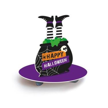 Imagem de Suporte para Doces Caldeirão halloween - Scary Night - 1 unidade - Cro