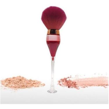 Imagem de Pincéis De Pó Acrílico De Vidro De Vinho Tinto Profissional - oem, Ros