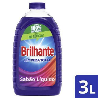 Imagem de Sabão Líquido Brilhante Brilho Ativo 3L