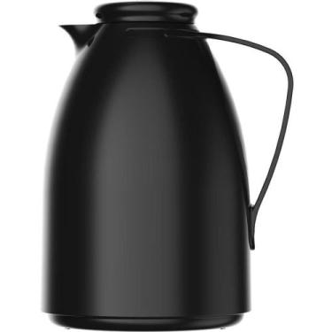 Imagem de Garrafa Térmica Rosca Bule Luna Preto 1L - Termolar