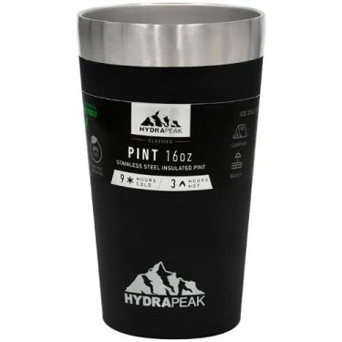 Imagem de Copo Termico Hydrapeak HP-PINT-16-Black 473ML - Preto
