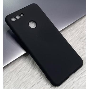Imagem de Capa Capinha Case Mi 8 Lite Redmi Xiaomi Silicone Aveludado Protetora 
