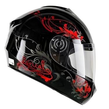 Imagem de Capacete Fly Infantil Lyrical, 54, Vermelho