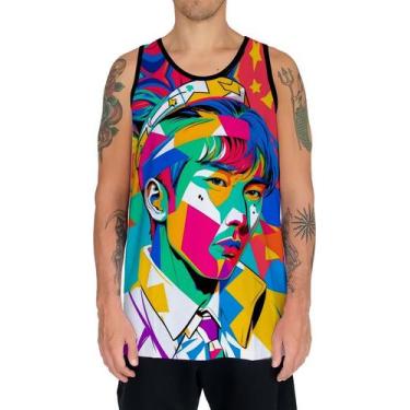 Imagem de Camiseta Regata Tshirt K-pop Moda Coreana Pop Art Ásia 4 - Enjoy Shop,