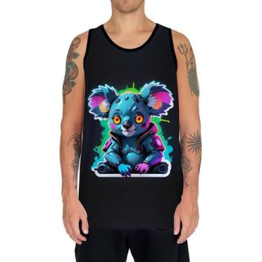 Imagem de Camiseta Regata Tshirt Animais Cyberpunk Coalas Fofos HD  - Enjoy Shop