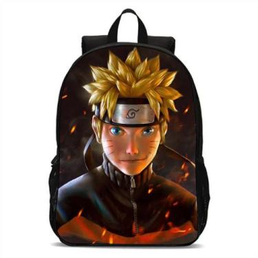 Imagem de Mochila Escolar Volta As Aulas Estampa Naruto Top Infantil - Broome, N