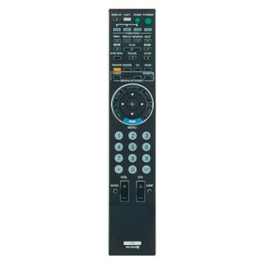 Imagem de RM-YD029 Controle remoto de substituição adequado para Sony Bravia TV KDL-52XBR10 KDL46Z5100 KDL52XBR10 KDL46XBR10 KDL-40XBR9 KDL-46XBR10 KDL-46Z5100