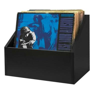 Imagem de Nicho Preto Para Discos Lp Vinil Slim (Preto)