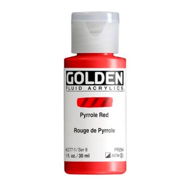 Imagem de Golden Fluidos acrílicos - vermelho pirropa - frasco de 30 ml