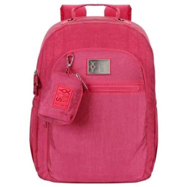 Imagem de Volta às Aulas Mochila de Costas Rosê Escolar Juvenil Xeryus