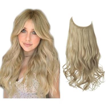 Imagem de Aplique de Cabelo Feminino Longo Alongamento Extensões para Mulheres (Modelo 29, 18 Polegadas (45 cm))