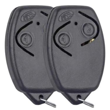 Imagem de Kit 2 Tx Hcs Controles Para Portão Eletrônico Rossi 433 Mhz