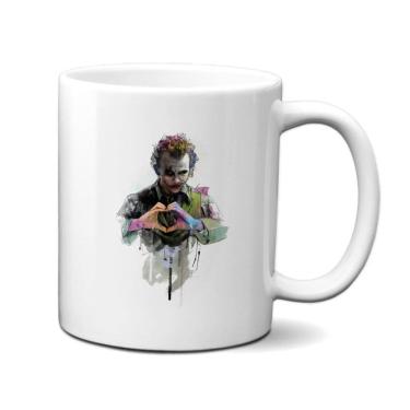 Imagem de Caneca Coringa Aquarela Joker Presente Vilão Nerd