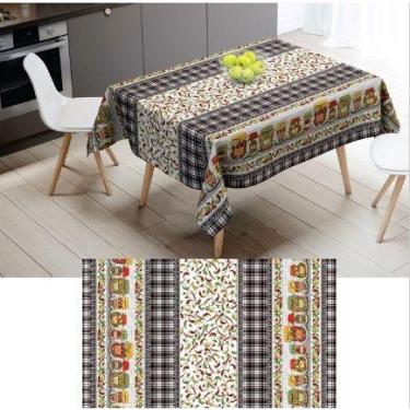 Imagem de Toalha De Mesa Térmica Quadrada  Plástico - Romance, 09, 2.10mx1.40m