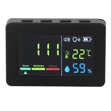 Imagem de Medidor de Umidade de Temperatura, Detector de Higrômetro do Sensor de Alta Precisão Com Suporte Traseiro, para Salas de Casa, Tendas de Acampamento Ao Ar Livre, Carros, Fábricas