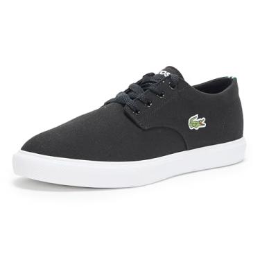 Imagem de Lacoste Tênis masculino Grip Base, Preto e branco, 9