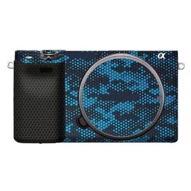 Imagem de JERXTTON Adesivo de capa de câmera para Sony A6400 A6300, película protetora, antiarranhões, decoração e resistência ao desgaste (Mamba)