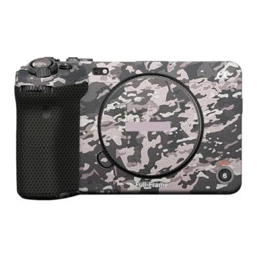 Imagem de JERXTTON Película protetora premium para câmera premium antirarranhões para Sony FX3 ILME-FX3 (Camuflagem de campo)