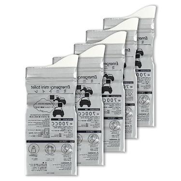 Imagem de Bolsa de urina descartável portátil 700ml Viagem Saco super absorvente à prova de vazamentos para acampamento Caminhando engarrafamento de emergência homens idosos idosos (5)