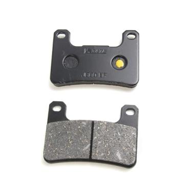 Imagem de 1 par de pastilhas de freio dianteiras compatíveis com Suzuki GSXR 600 750 2004-2010, DL1000 V-Strom ABS 2014-2015, GSXR 1000 2004-2011, peças de acessórios de reposição para motocicletas