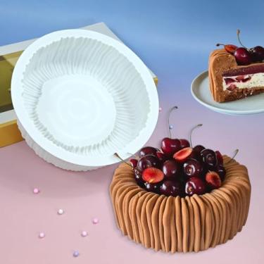 Imagem de mostsom Moldes de silicone para assar doces antiaderentes, chocolate, biscoito, Oreo, mini sabonete, pudim, geleia, muffin, petiscos para cães, ideais para cupcakes, cubos de gelo e molde de geleia