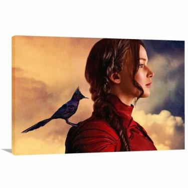 Imagem de Quadro decorativo Jogos Vorazes Artístico - Tela em Tecido - Wall Fram