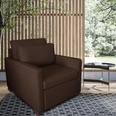 Imagem de Poltrona Cama Meca_MA que se Transforma em Sofá Cama Solteiro Resisten