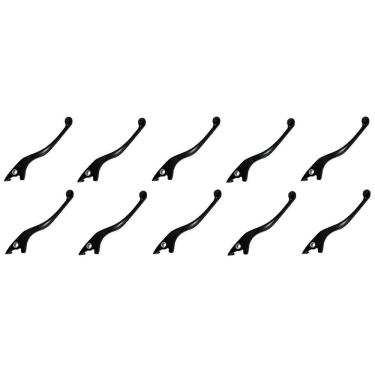 Imagem de Kit Com 10X Manete Freio A Disco Strada Cbx200 Titan 150 Titan 160 Titan 2000 Twister Cb 300 Preto