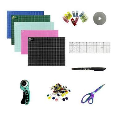 Imagem de Kit Base De Corte A2 60x45 Regua 15x60 Cortador 45mm Complet - Adb, Ba