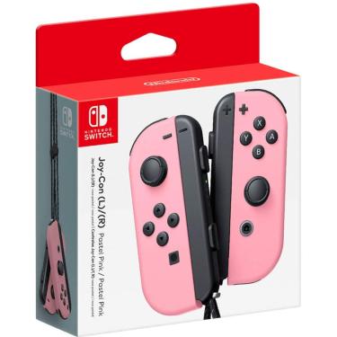 Imagem de Nintendo - Joy-Con (L)/(R) - Rosa Pastel-HACAJAYAF