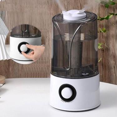 Imagem de Umidificador de Ar LED 7 Cores Bivolt com Aromatizador para Saúde - LA